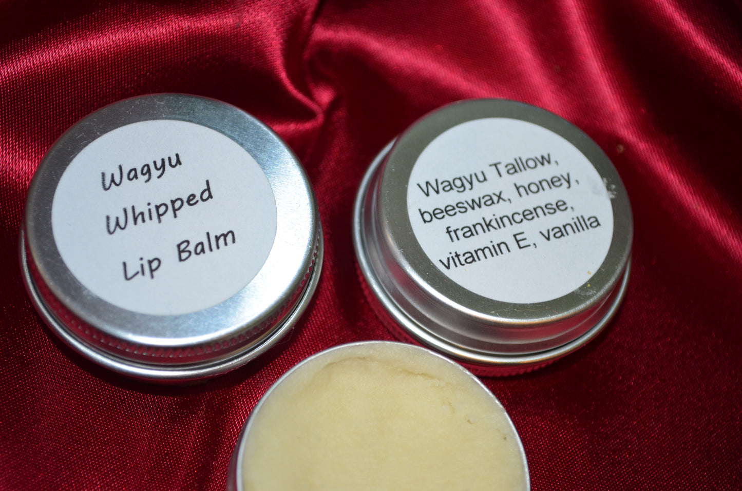 Wagyu Whipped Lip Balm ~ All Natural Beef Tallow Lip Balm