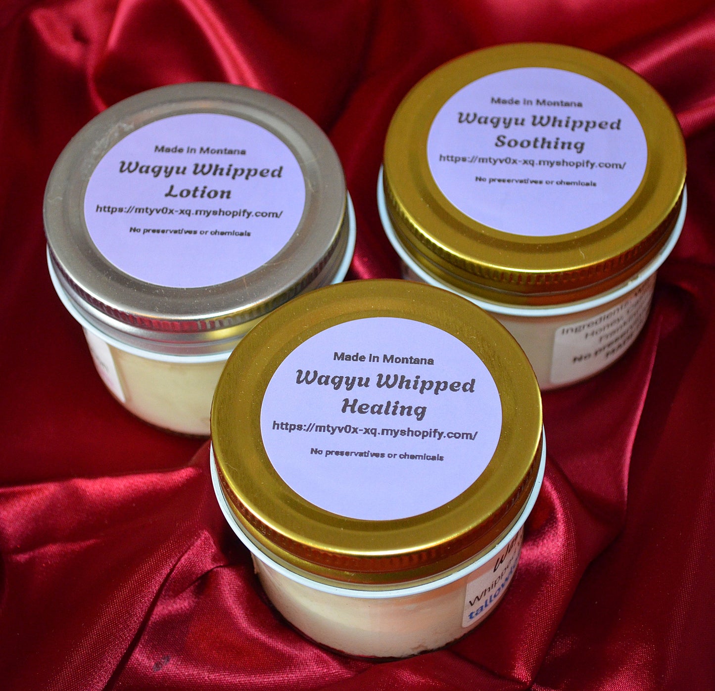 Wagyu Whipped Soothing Lotion ~ All natural Beef Tallow Lotion to Soothe Your Skin
