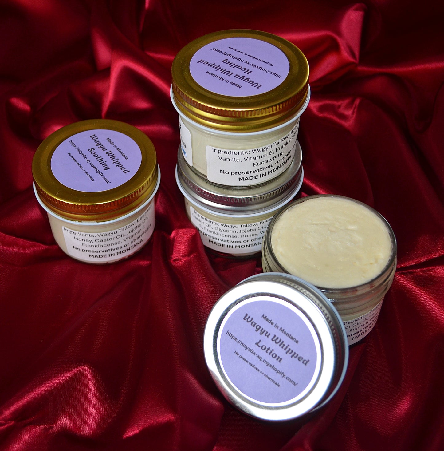 Wagyu Whipped Tallow Lotion ~ All natural Beef Tallow Lotion for All Over Skin Care