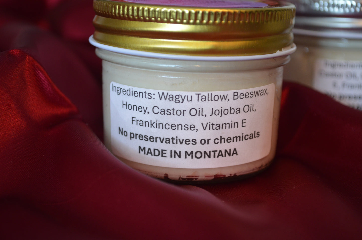 Wagyu Whipped Soothing Lotion ~ All natural Beef Tallow Lotion to Soothe Your Skin