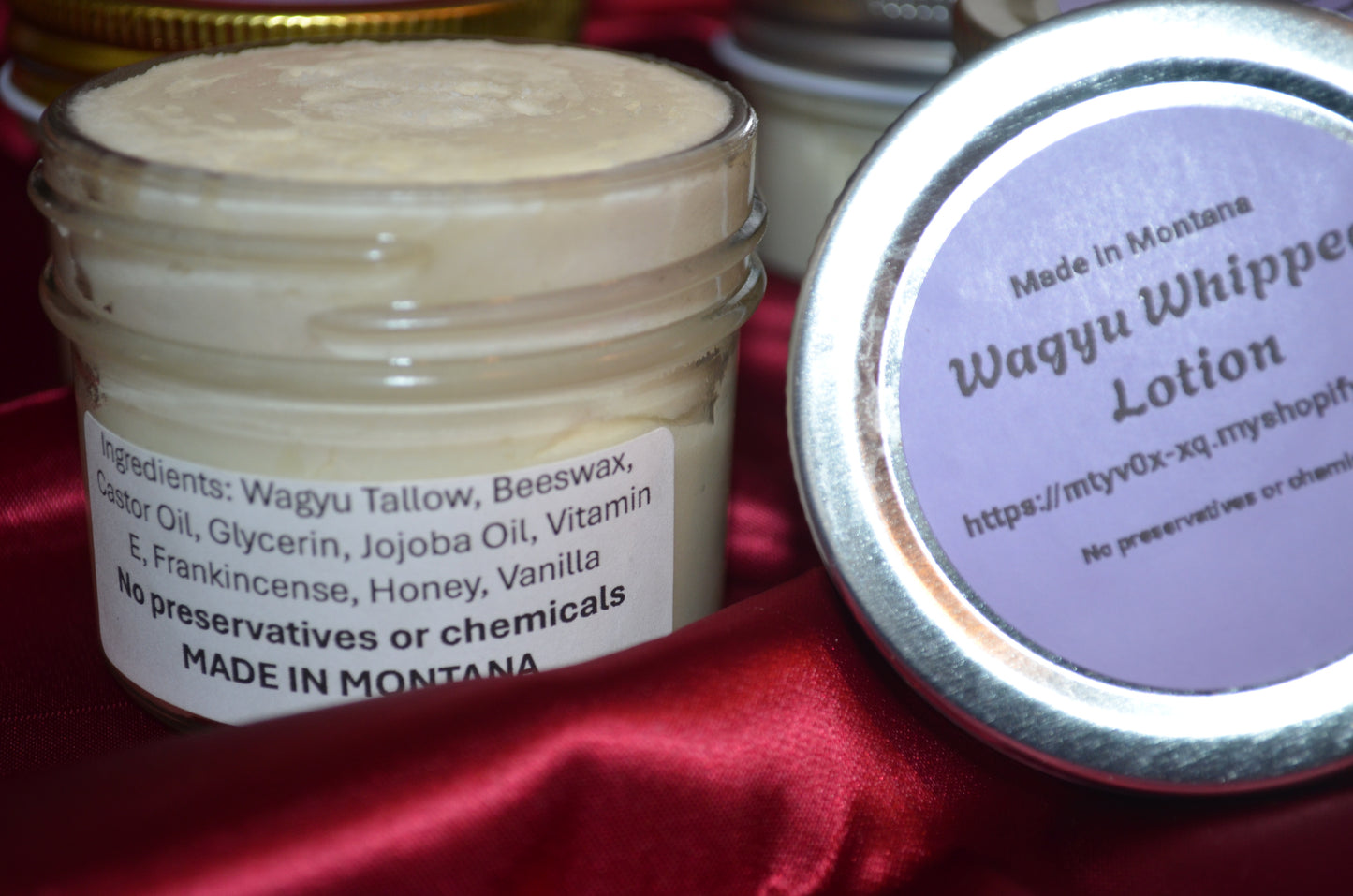 Wagyu Whipped Tallow Lotion ~ All natural Beef Tallow Lotion for All Over Skin Care